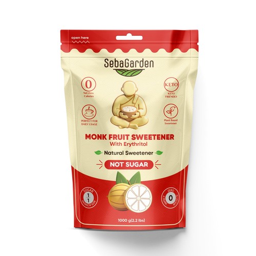 Monk fruit decoction sweetener - fruit,