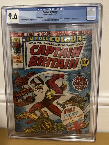 Captain britain cgc 9 - britain, 1