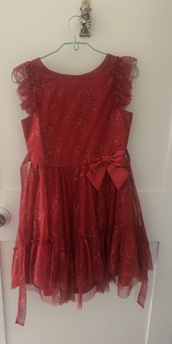 Beautiful red sparkly - , party