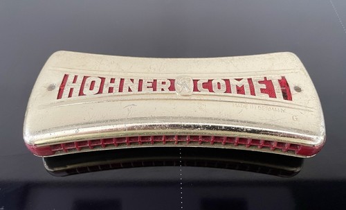 Vintage hohner comet harmonica - vintage,