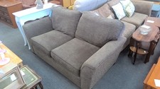 Alstons Brown Two Seater Sofa