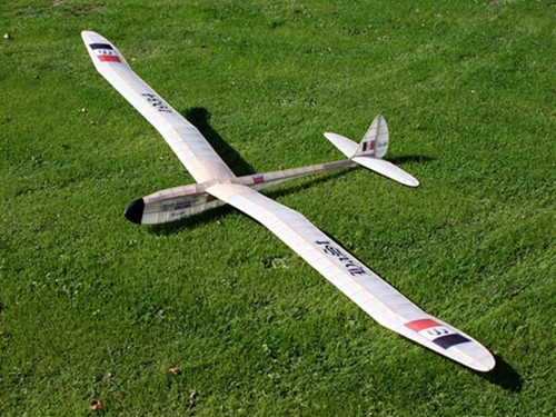 Vintage german model airplane - german,