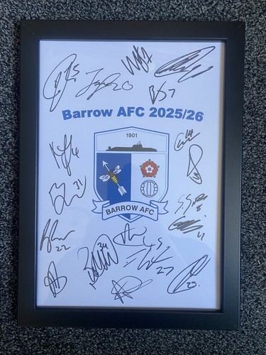 Barrow afc football club - barrow,