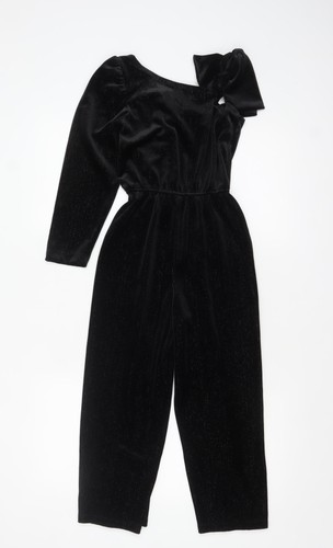 Zara girls black velvet one - zara,