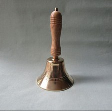 9" LARGE Handheld Bell HEAVY