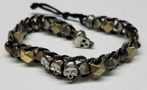Skulls stone beads - stone,