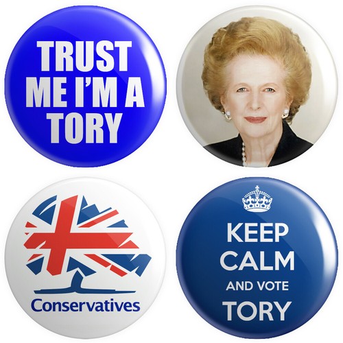 Conservatives tory button - 4,