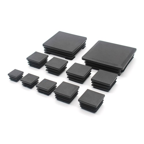 Square plastic black - square,