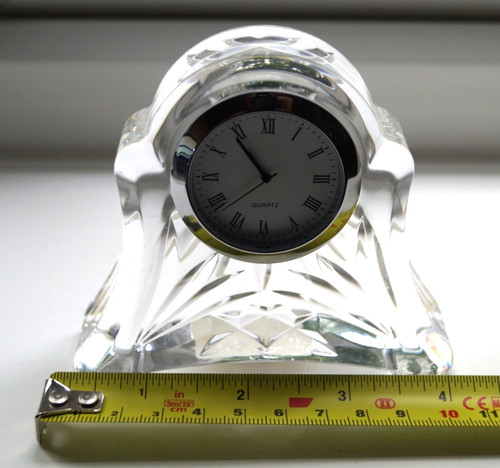 Waterford crystal desk clock - waterford,