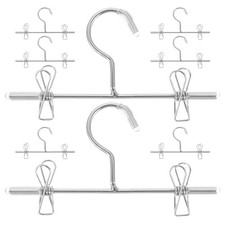  8 Pcs Baby Doll Closet Wardrobe Coat Hanger Accessories Clothes Rack
