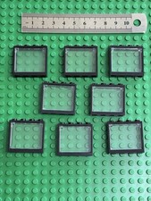 LEGO 8 x BLACK Windows 1 x 4 x