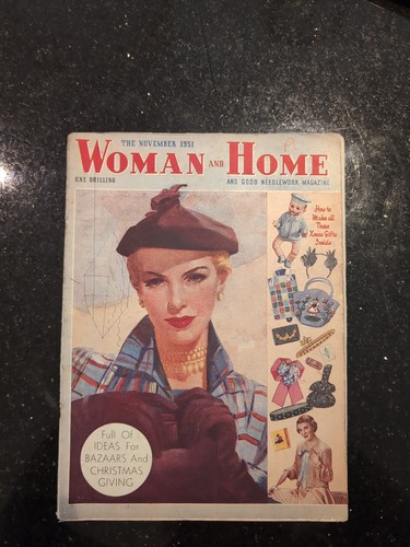 Vintage nov 1951 woman - nov, and