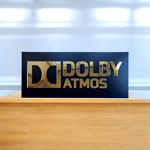 Dolby atmos wall sign - atmos,
