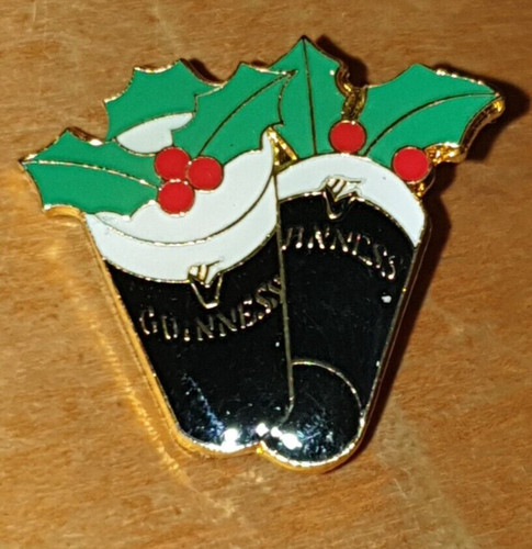 Guinness with holly - holly,