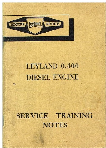 Leyland 400 diesel - diesel, engine