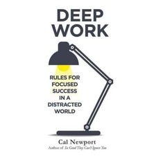 Cal Newport Deep Work Rules for Focused Success in a Distracted World Book NEW