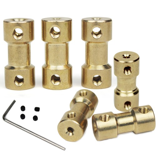 Rigid coupling brass shaft - rigid,