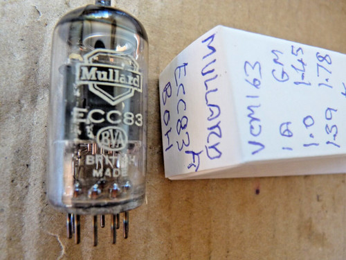 Mullard ecc83 12ax7 - ecc83, early