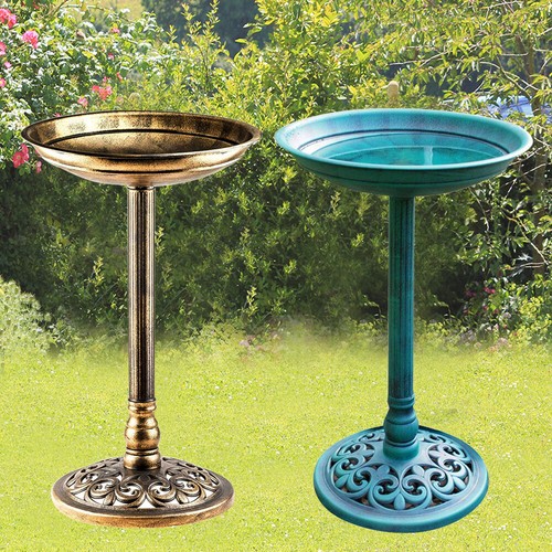 Outdoor patio garden bird bath - patio,
