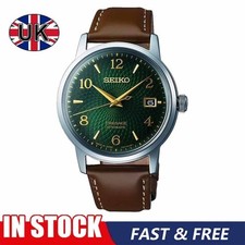 Green Seiko Presage Red Blue