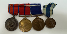 1897-1911 Metropolitan Police Medals Trio & VR Jubilee Medal - A Division