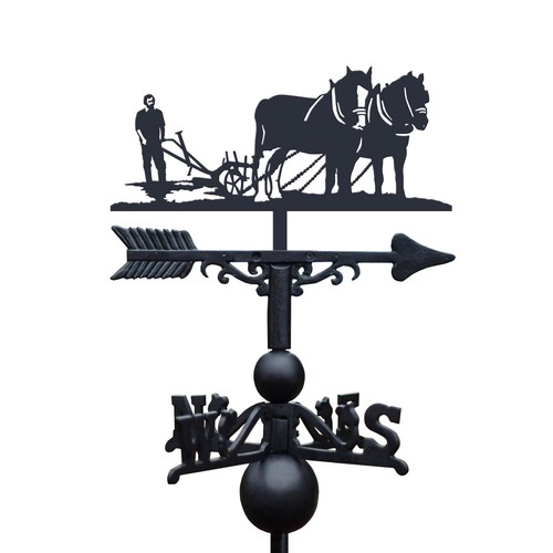 Horse plough iron - plough,