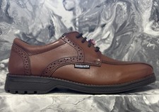 Lambretta Fury Leather Brogues Boys Brown Size UK 3 EU 36 #REF106