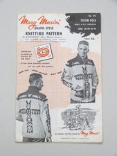 Vintage Mary Maxim Graph Style Knitting Pattern - Totem Pole No 415