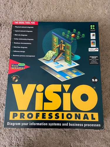 Visio professional very - visio, v5.0