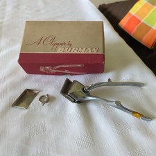 Vintage Burman Hair Clippers with Box & Extra Spring 