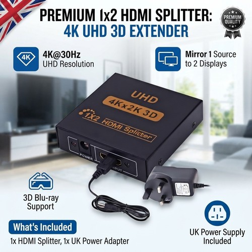 Way hdmi splitter - splitter, with