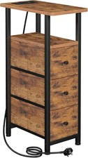 Slim Bedside Table with