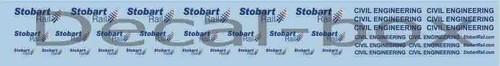 Stobart rail decals corgi - rail,