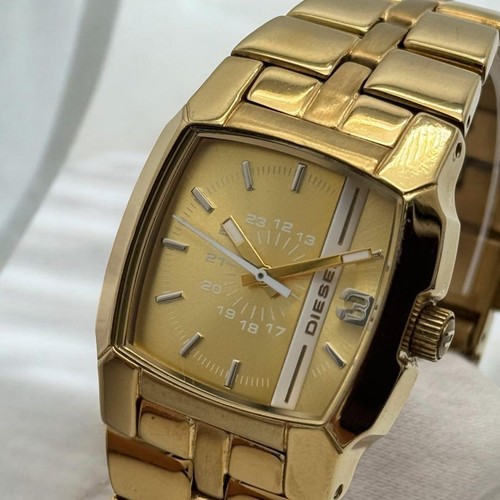 Diesel 5232 gold - gold, square