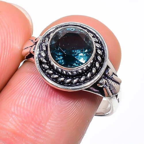 London blue topaz gemstone - blue,
