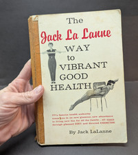 The Jack La Lanne: Way to Vibrant Good Health Signed by Jack LaLanne PB 1960 VTG