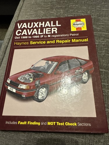 Haynes manual for vauxhall - haynes,