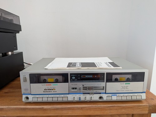 Technics m222 dual cassette - m222,
