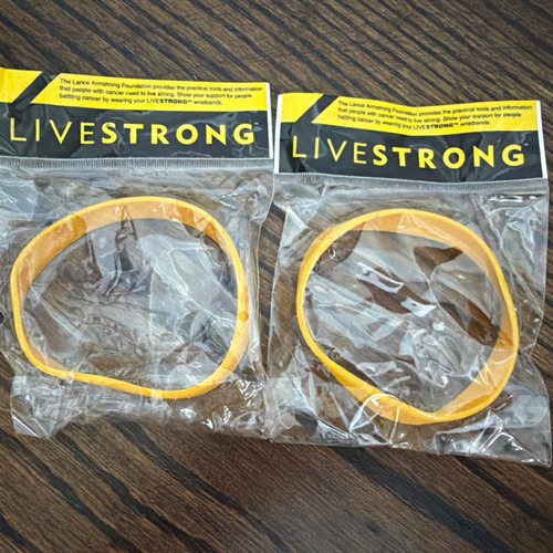 Livestrong lot bracelets - lot,