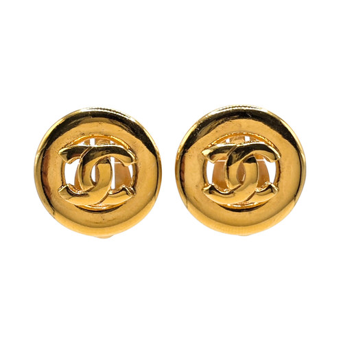 Chanel logo earrings - cc,