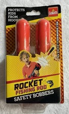Goliath Kids Safety Bobbers by Rocket Fishing Rod - Protects from Hooks Safe NEW