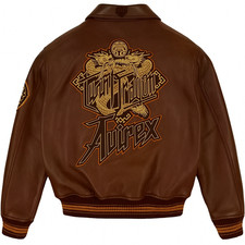 Men's Brown Avirex Genuine