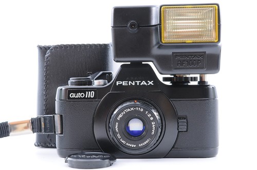 Pentax auto 110 slr film - pentax,