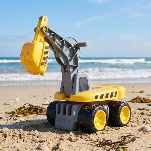 Kids ride excavator toy - ride, on
