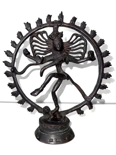 Vintage brass shiva nataraja - brass,