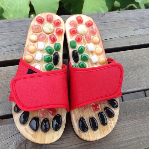 1pair reflexology sandals - reflexology,