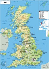 UK Map of England