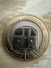 Minting Error London Underground 2 Pound Coin
