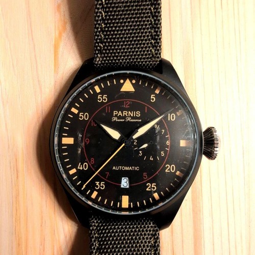 Parnis big pilot - big, watch