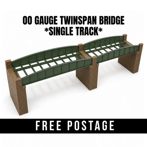 Gauge twin span - span, girder